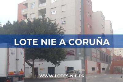 Lotes NIE A Coruña