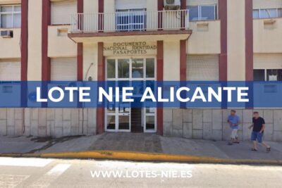 Lotes NIE Alicante