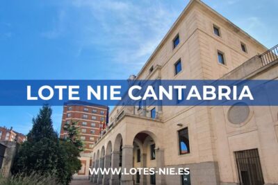 Lotes NIE Cantabria