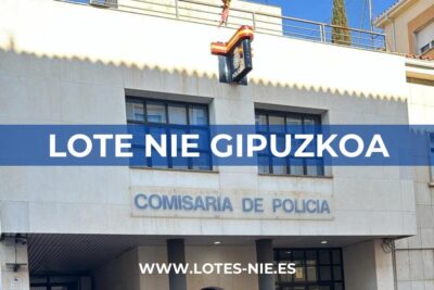 Lotes NIE Gipuzkoa