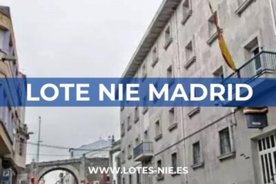 Lotes NIE Madrid