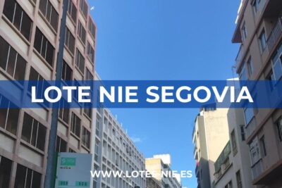 Lotes NIE Segovia