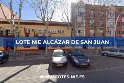 Lote NIE Alcázar de San Juan en Avenida Álvarez Guerra