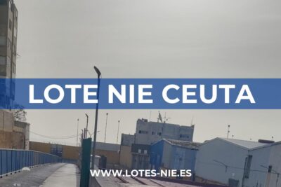 Lote NIE Ceuta en Avenida Otero