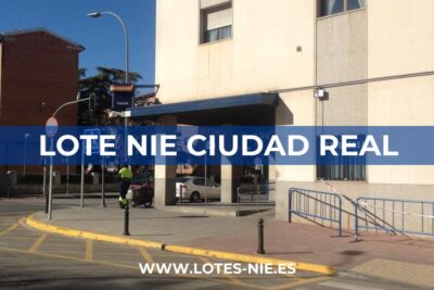 Lote NIE Ciudad Real en Ronda de Toledo