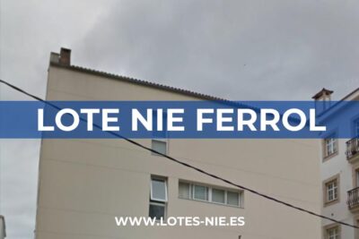 Lote NIE Ferrol en Rúa San Amaro