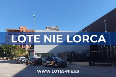 Lote NIE Lorca en Plaza de la Policía Nacional