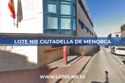 Lote NIE Ciutadella de Menorca en Carrer República Argentina