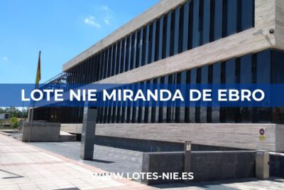 Lote NIE Miranda de Ebro en Calle Antonio Cabezón