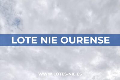 Lote NIE Ourense en Rúa Mestre Vide