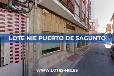 Lote NIE Puerto de Sagunto en Carrer Progrés