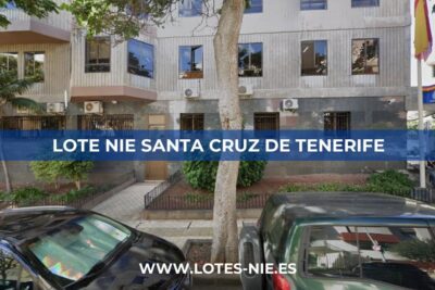 Lote NIE Santa Cruz de Tenerife en Calle Robayna