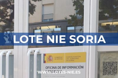 Lote NIE Soria | Calle Alfonso VIII, 2