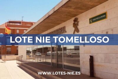 Lote NIE Tomelloso en Calle Eladio Cabañero