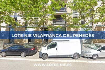 Lote NIE Vilafranca del Penedès en Avinguda Ronda de Mar