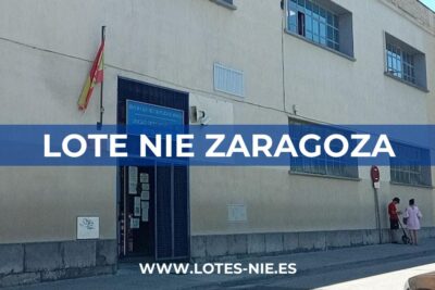 Lote NIE Zaragoza en Calle Obispo Covarrubias